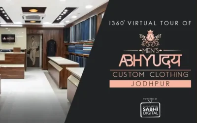 Abhyuday Clothing 360° Virtual Tour Website