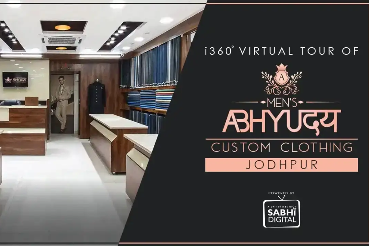 Abhyuday Clothing 360° Virtual Tour Website - Sabhi Digital